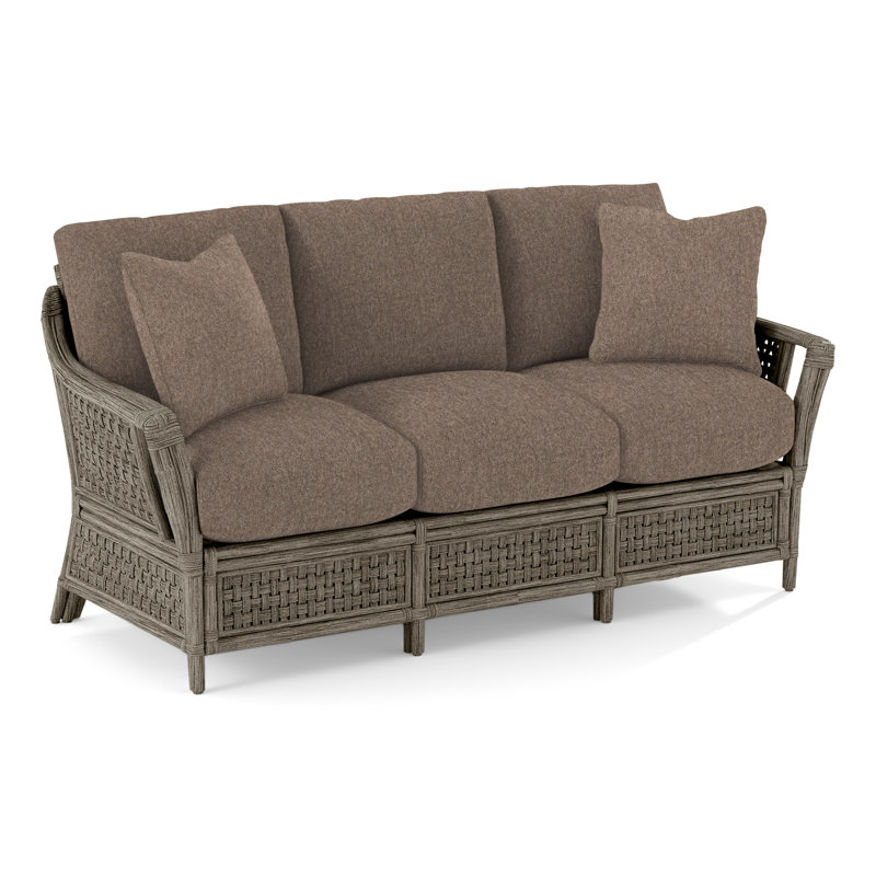 Boca Sofa, Stone Hearth, Frond Blue