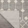 Tapis gris / blanc Vigue