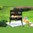 HALLOLURE 18.1'' W Portable Charcoal Grill