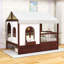 House Bed with 2 Drawers and LED Strip