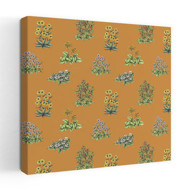 Art contemporain, art floral rétro