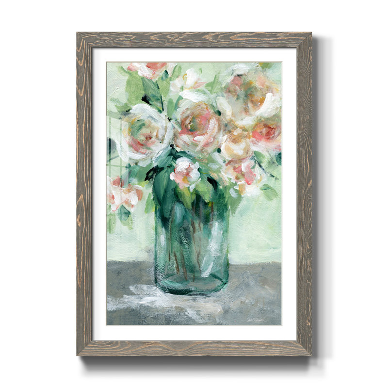 «Gathering of Summer», reproduction d'art sur papier encadrée, gris, H 31,5 po x l 23,5 po x P 1,5 po