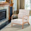 Chaise avec accoudoirs rembourrée Elliauna-859538315