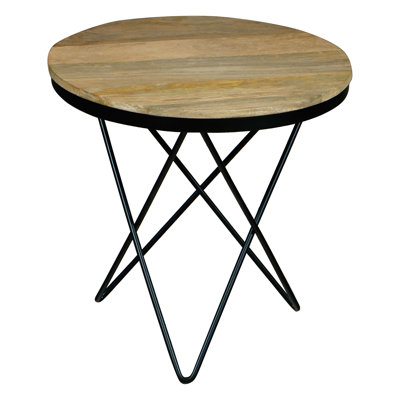 Carson Pedestal End Table