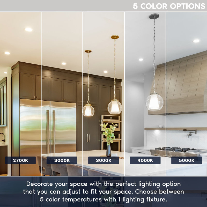 7.33'' Dimmable LED Retrofit Recessed Lighting Kit
