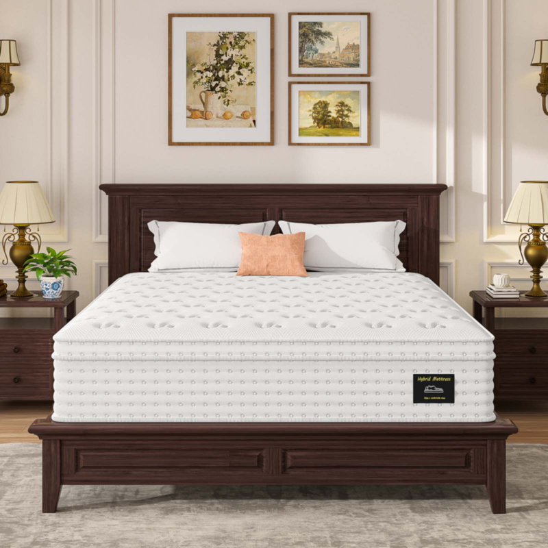 Matelas hybride 14 po, 14.3", Grand lit