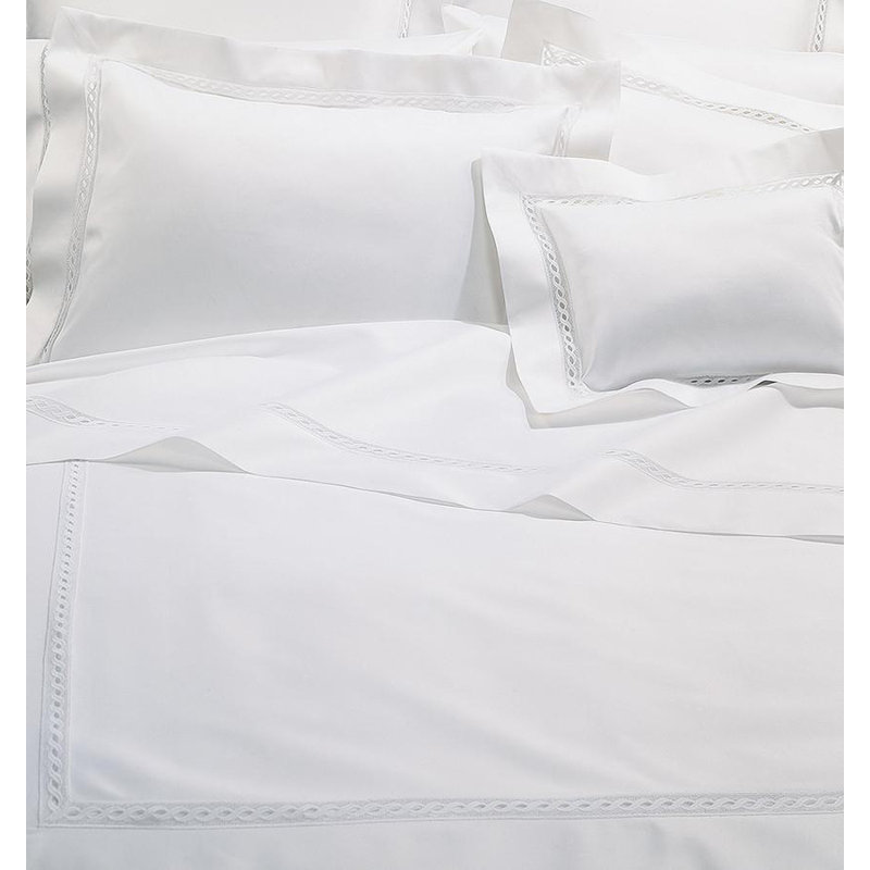 Millesimo Duvet Cover, King Duvet Cover, White