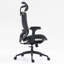 Chaise de bureau en filet à haut dossier-1251560557-1251560556