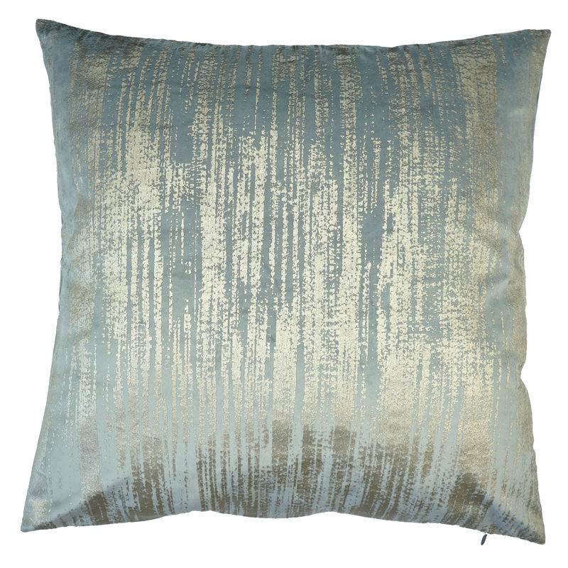 Ashkhen Abstract Grey Sqaure Cushion
