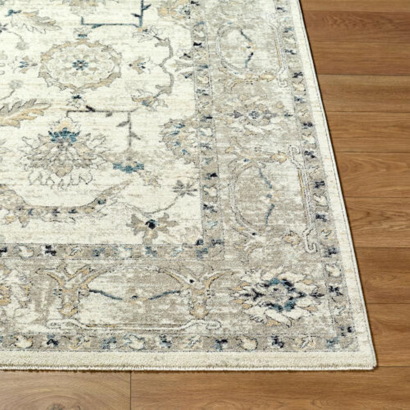 Tapis d'intérieur tissé à la machine Rushton, Rectangle 6 pi 7 po x 9 pi 6 po