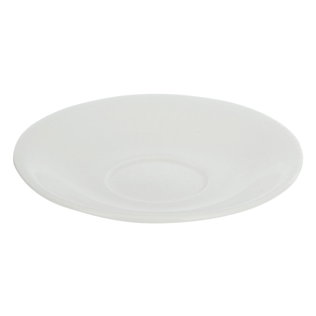 Sam Embossed White Saucer
