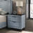 Northington Mavela Wide Wale Upholstery Panel Bed with 2 Nightstands-1360644860-1360644862