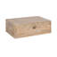 Table de bout en bois massif Mirza