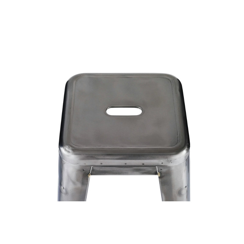 Shanitaortia Counter Stool with Metal Frame, Gray, Counter Stool (26” Seat Height)