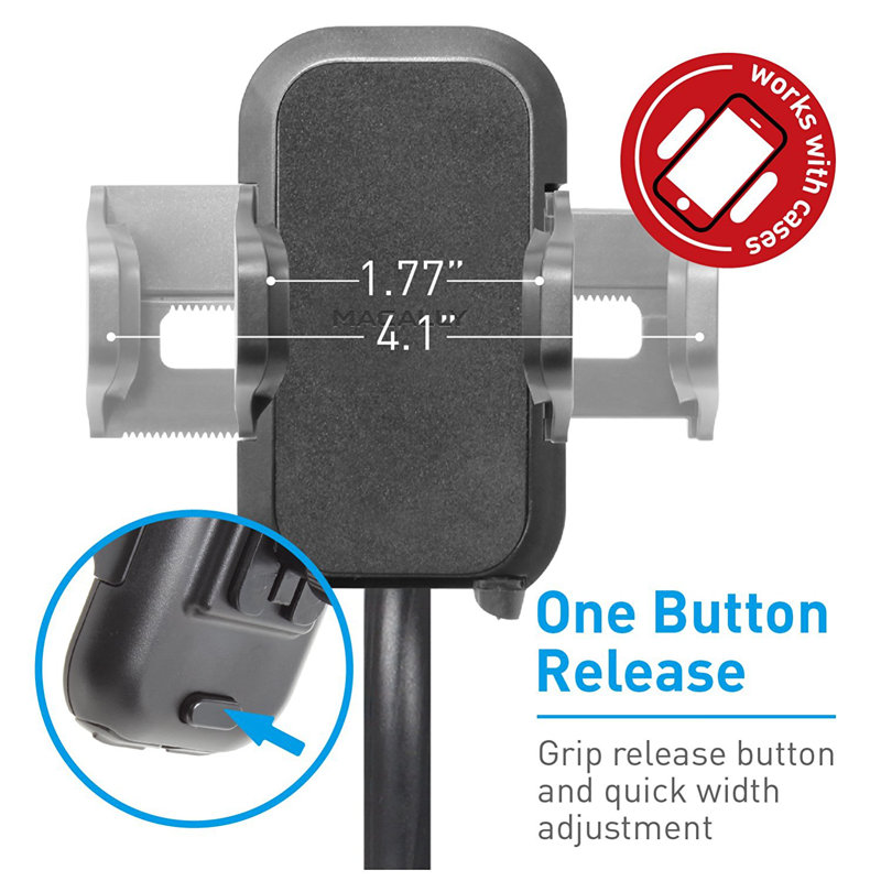 Système de fixation pour iphone et ipod universal pour pare-brise