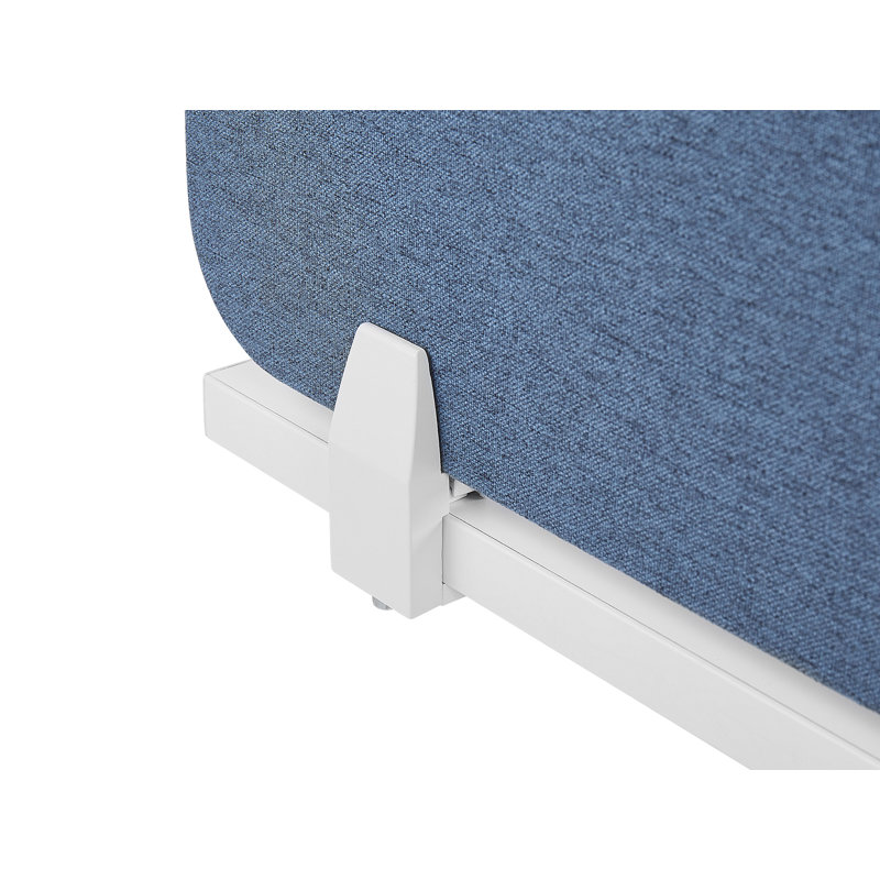 Marseilles Desk Dividers, 40cm H x 160cm W x 2cm D, Blue