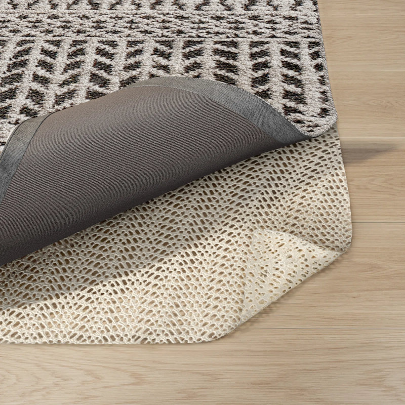 Sous-tapis à double surface antidérapant Choe, Tapis de couloir 3 pi 2 po x 8 pi
