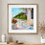 "Mer encadrée sur toile" par Claude Monet-96985551-96985552