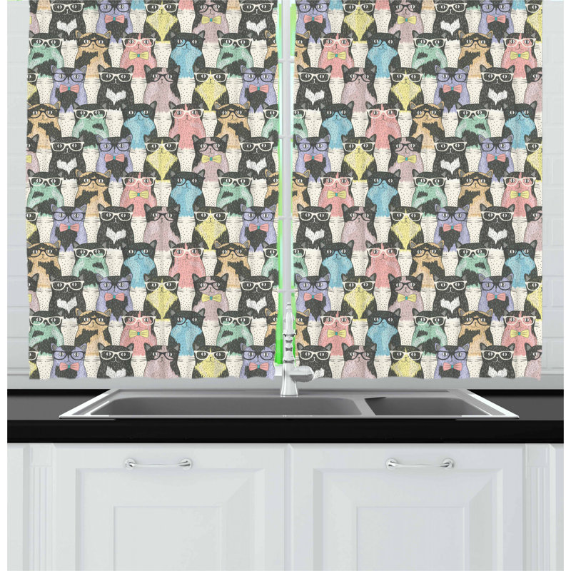 Tailored Kitchen Curtain