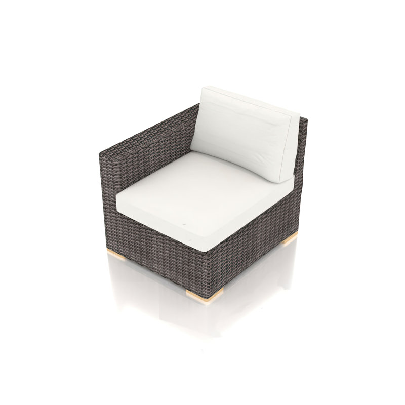 Dune Outdoor 4 - Seat Patio Sectional, Canvas Natural Sunbrella® Canvas