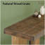Table de vestibule en bois, console chic, table de canapé, table de vestibule