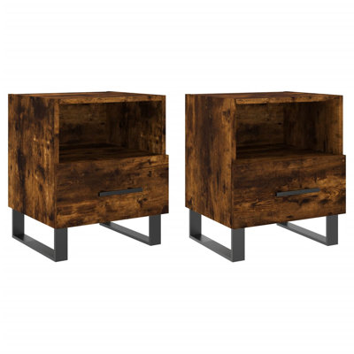 Aanyla 40cm W Iron Bedside Table