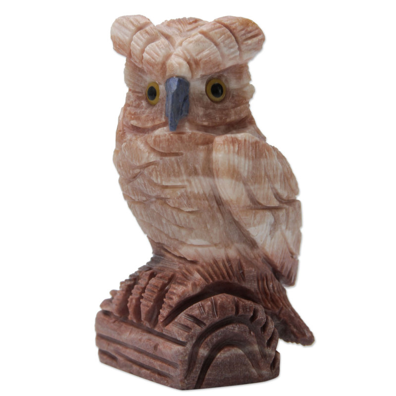 Sculpture Baccus artisanale en calcite