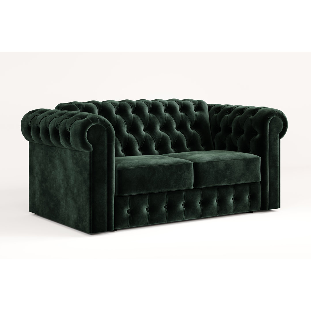 2-Sitzer Schlafsofa Chesterfield