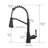 Pull Down Single Handle Kitchen Faucet