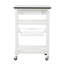 Chariot de cuisine en granit avec tiroir utilitaire et panier Macy-22916604-128495253