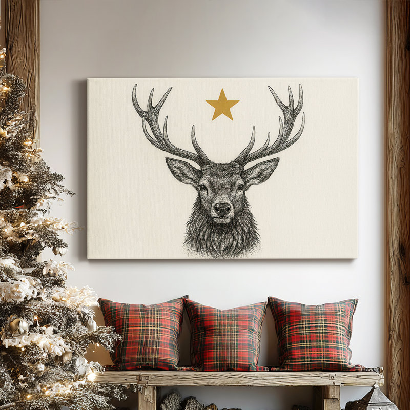 Hearth of Frostlit Carol-Premium, toile tendue avec châssis, H 18 po x l 12 po