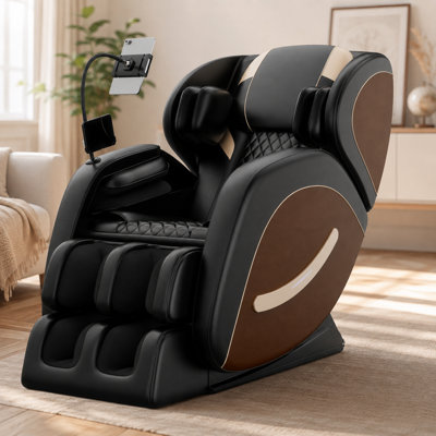 Fauteuil inclinable brun zéro gravité