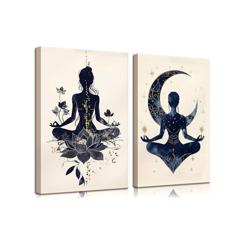 2 Piece Wrapped Canvas Print