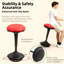 Tabouret dynamique dynamique - mouvement