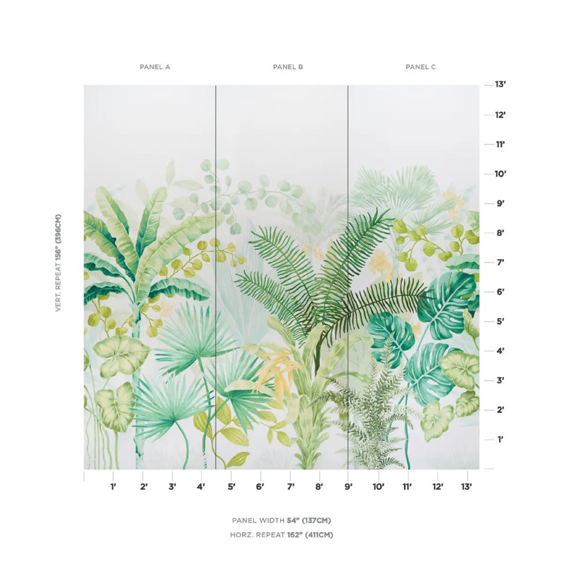 Big Tropical Panel Set