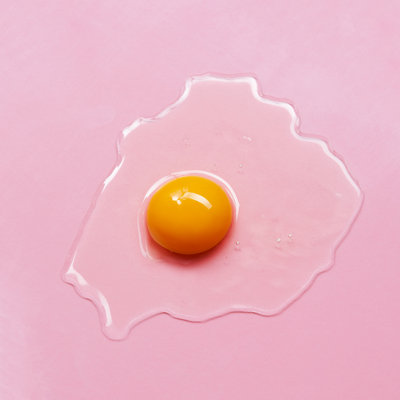Egg Yolk Close Up by Artjazz - Wrapped Canvas Photograph