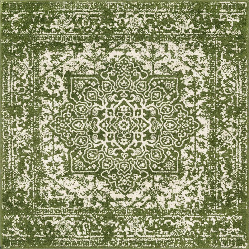 Oriental Area Rug, Square 122cm