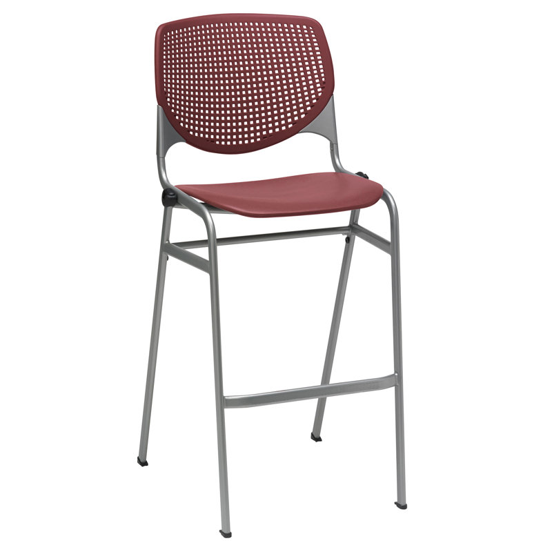 Tabouret de bar 30 po Kool, Peri, Noir, Perle