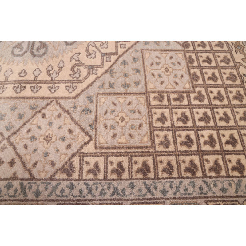 Tapis gris Mamluk 6 pi 0 po x 8 pi 9 po