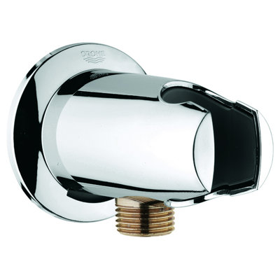 Movario® Wall Union with Hand Shower Holder