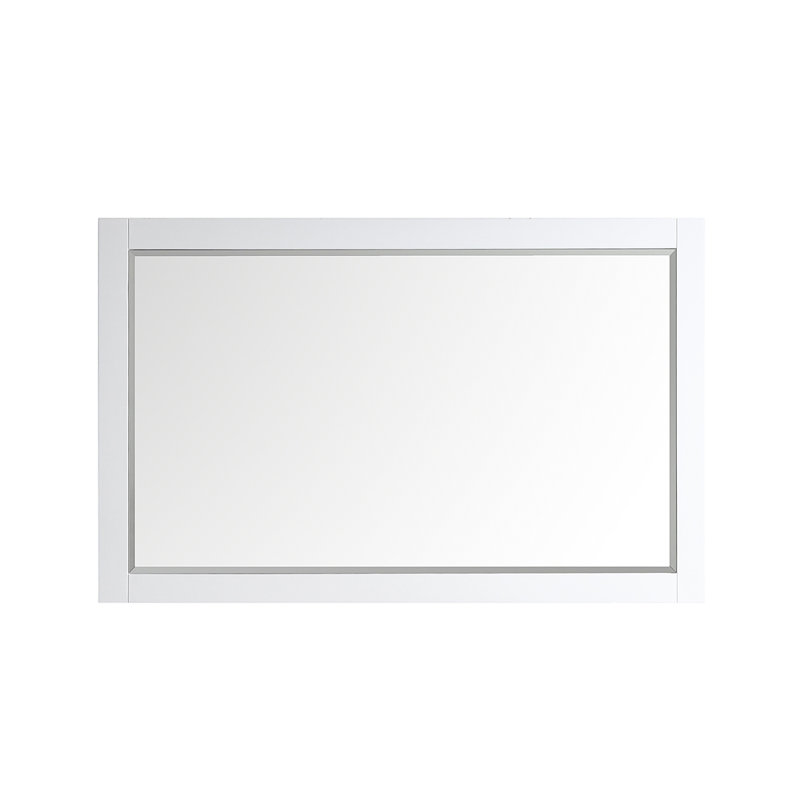 Miroir mural Eita, 36 po x 45,3 po, Gris