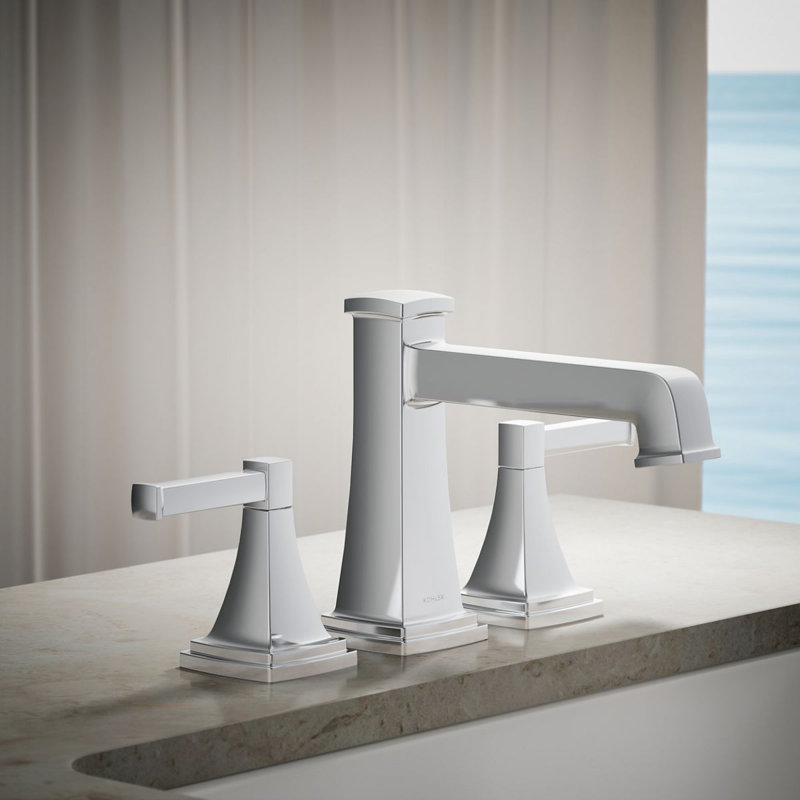 Riff Bath Faucet Trim, Polished Chrome