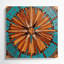Art mural sur toile 229 médaillon Sunburst-1358676486