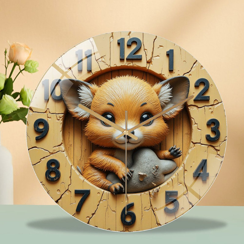 Horloge murale 12 po