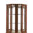 6 Shelf Corner Curio Display Cabinet with Lights, Mirrors And Adjustable Shelves-1189965071