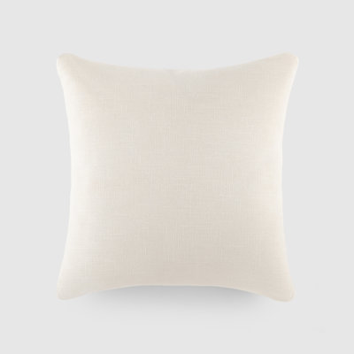 Solid Cotton Throw Pillow