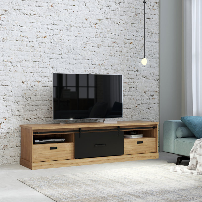 Lauran Unfinished TV Stand for TVs up to 88"