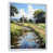 White Picture Framed