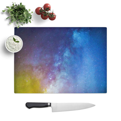 Tempered Glass out of Space Vol.13 Chopping Board