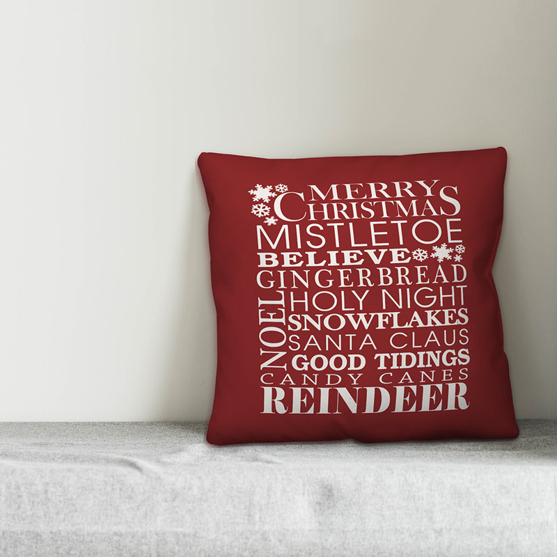 Reversible Throw Pillow